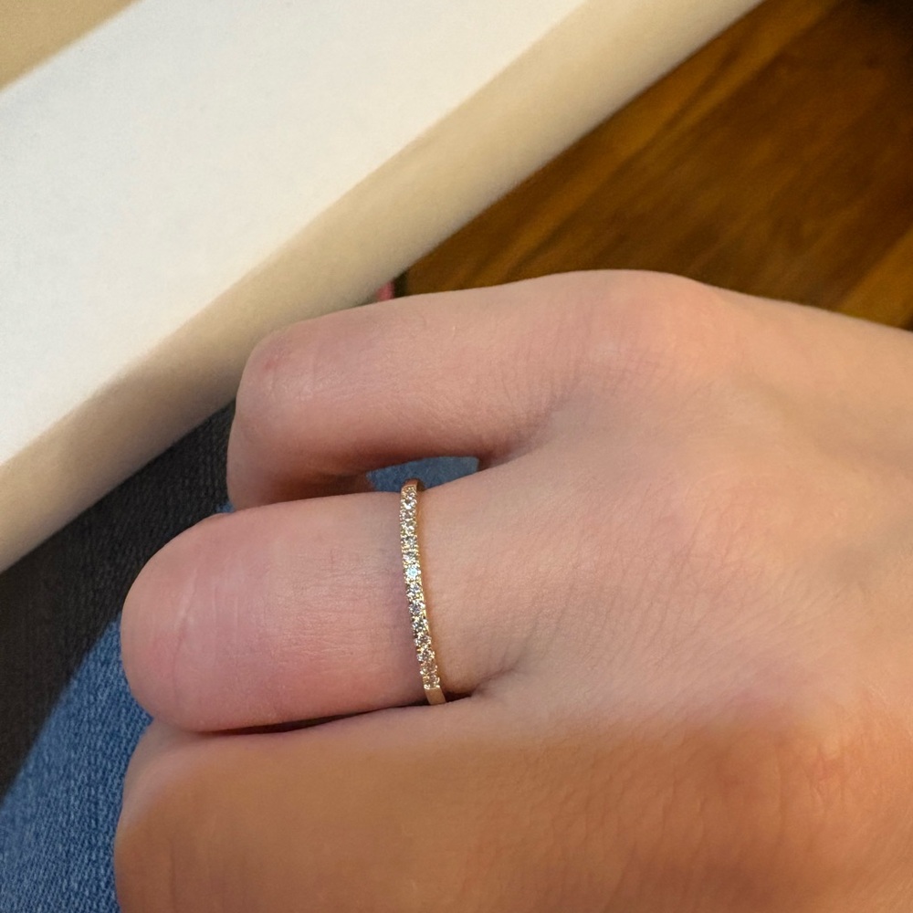 New  Siizu gold plated over silver  + Grade AAA Cubic Zirconia‎